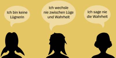 Rätsel der Woche: Lüge und Wahrheit