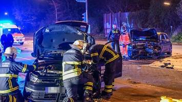 Unfall mit Carsharing-Auto an A1 – Rettungsdienst untersucht sieben Menschen
