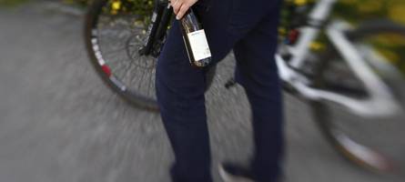 Mit 2,1 Promille auf dem Rad gestoppt