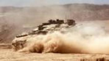 deutschland und israel: deutschland hebt teilweisen stopp von rüstungsgütern für israel auf