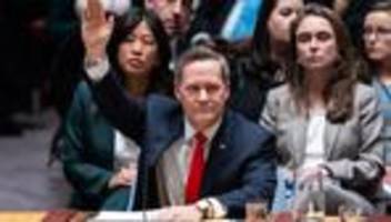 Vereinte Nationen: UN-Sicherheitsrat sichert Gaza-Friedensplan ab