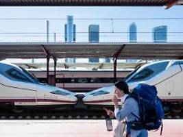 Deutlich höhere Geschwindigkeit: Spanien will im Zugverkehr den Chinesen Konkurrenz machen