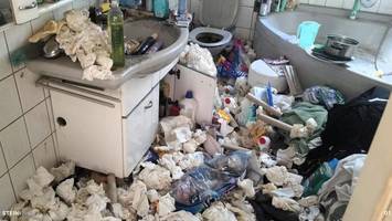 Messie-Drama in Lauenburg: So hinterließen Mieter eine Wohnung