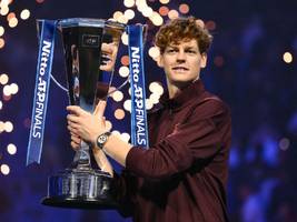 Tennis: Pokal und Quotenrekord für Sinner