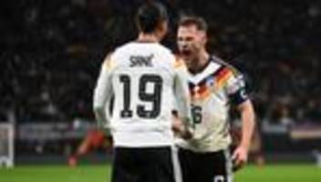 Fußball-Nationalmannschaft: Monstergrätsche, Torvorlage: Kimmich ist schon im WM-Modus