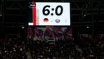 WM-Qualifikation: Pressestimmen zum 6:0 der DFB-Elf: Eine deutsche Warnung