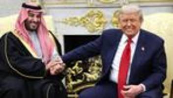 Washington, D. C.: Trump verteidigt saudischen Kronprinzen bei dessen Besuch in den USA