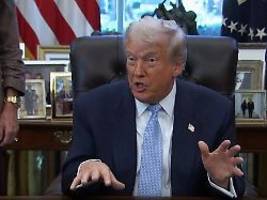 der tag: trump krächzt mit heiserer stimme: die anderen sind schuld