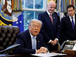 Einreise zur WM : Trump: Fußballfans sollen schneller an US-Visum kommen