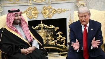 trump: angesprochen auf den khashoggi-mord, wird er plötzlich patzig