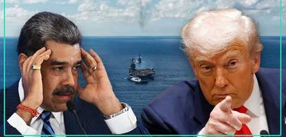 Donald Trump: Militärische Drohkulisse vor Venezuela