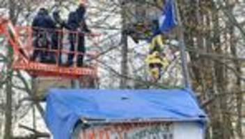 braunkohle: 15 personen nach räumung von besetztem wald in gewahrsam