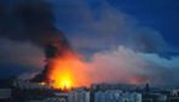 Krieg in der Ukraine: Zahlreiche Verletzte bei Drohnenangriff auf Charkiw gemeldet