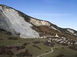 Immer mehr Menschen fliehen: Schweizer Bergdorf Brienz droht erneute Gerölllawine