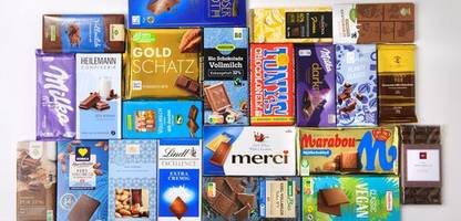 stiftung warentest: mehr als die hälfte der untersuchten schokoladen schneidet gut ab