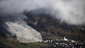 Schweizer Bergdorf Brienz erneut von Felssturz bedroht