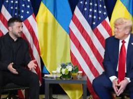 Kiew: US-Schreiben erhalten: Selenskyj will mit Trump über umstrittenen Friedensplan sprechen