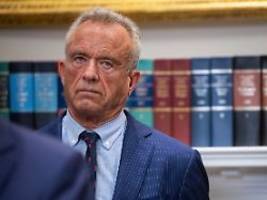 minister kennedy als impfgegner: us-behörde macht sich umstrittene autismus-theorie zu eigen