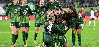 Champions League der Frauen: Wolfsburg nach Sieg über Manchester United voll auf Kurs
