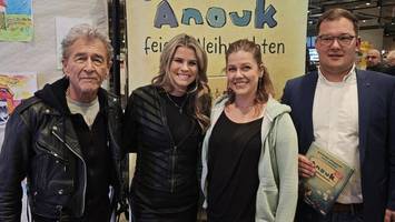 peter maffay löst ekstase in wedel aus – lange schlange vor edeka