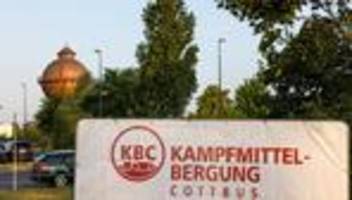 fliegerbombe: 250-kilo-bombe legt bahnverkehr in cottbus lahm