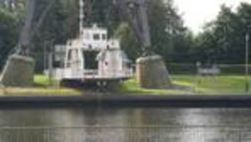 nach kurzschluss im frühjahr: schwebefähre in rendsburg nimmt betrieb wieder auf