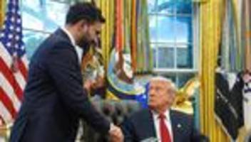 Treffen im Weißen Haus: US-Präsident Trump verspricht Zohran Mamdani Unterstützung