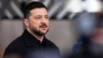 us-friedensvorschlag: selenskyj schwört ukrainer auf schwierige entscheidung ein