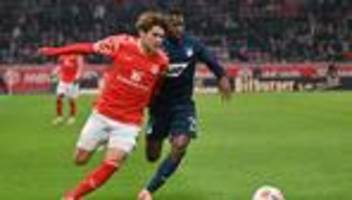 Bundesliga, 11. Spieltag – Freitag: Hoffenheim spielt unentschieden gegen Mainz