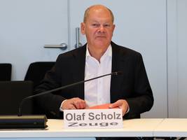Altkanzler vor U-Ausschuss: Scholz nennt Nord-Stream-Bau eine „strategische Fehlentscheidung“