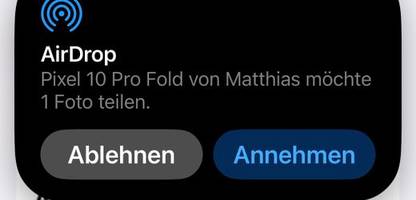 Quickshare lernt AirDrop: Google-Handys können jetzt mit iPhones Dateien austauschen