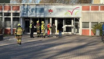 Feuer in Schultoilette: Schüler kommt ins Krankenhaus