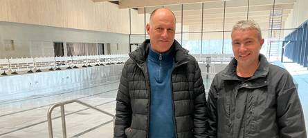 Premiere im Kraterbad: Jetzt läuft Wasser ins Becken