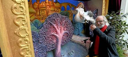 „Das gehört einfach zum Stadtbild dazu“: Der Mann, der die Augsburger Märchenstraße prägte, hört auf