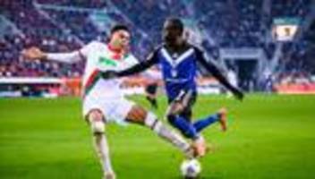 Fußball-Bundesliga: Augsburg und Wagner mit erlösendem Sieg gegen HSV