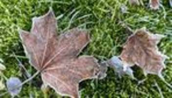 nachts sehr kalt: bis minus neun grad – glatteis droht am sonntag