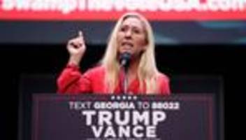 Rechte Hardlinerin: Nach Trump-Streit: Republikanerin Greene verlässt Kongress