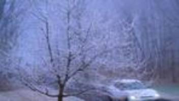 Wettervorhersage: Autofahrer aufgepasst: Glätte und Schnee zum Wochenstart