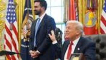 Überraschende Einigkeit: Charme-Offensive im Oval Office: Trump schwärmt von Mamdani