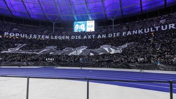 Was Hertha-Chef Peter Görlich zu den Fan-Protesten sagt
