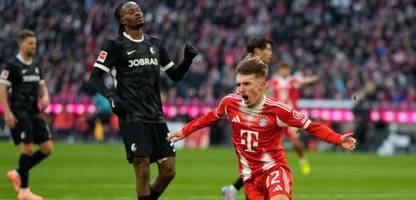 Fußball-Bundesliga: Bayern München dreht Partie gegen den SC Freiburg