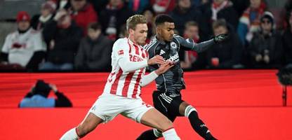 Fußball-Bundesliga: Eintracht Frankfurt kontert den 1. FC Köln eiskalt aus