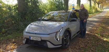 kia ev4 im test: schicki-micky-maus im e-auto