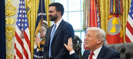 Plötzlich beste Freunde? Trumps bizarres Treffen mit New Yorks Bürgermeister Mamdani