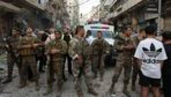 Libanon: Israel tötet bei Angriff in Beirut Hisbollah-Anführer