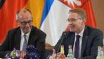 Parteitage: Merz gratuliert Günther zur Wiederwahl als CDU-Landeschef