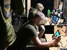 drohnenpilot über front-alltag: wenn ich angreife, höre ich dabei 'carmen'