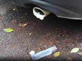 Einfluss auf Bundestagswahl: Ermittler vermuten Russland hinter Bauschaum-Attacken auf Autos