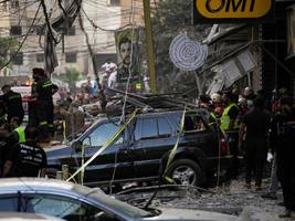 Libanon: Israel tötet offenbar Hisbollah-Vize in Beirut
