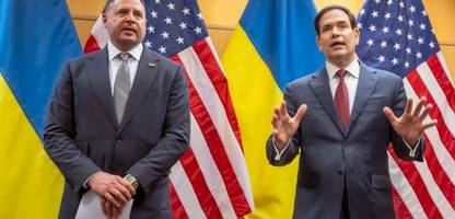 Ukraine-Verhandlungen: US-Außenminister Marco Rubio spricht von »bestem Treffen« seit Trumps Amtsbeginn